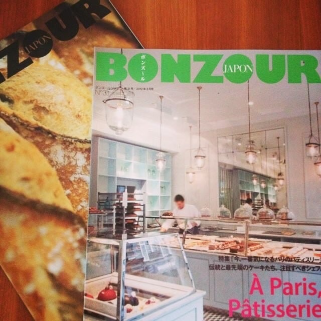 BONZOUR JAPONの表紙が素敵なセバスチャン・ゴダール氏と店内の様子