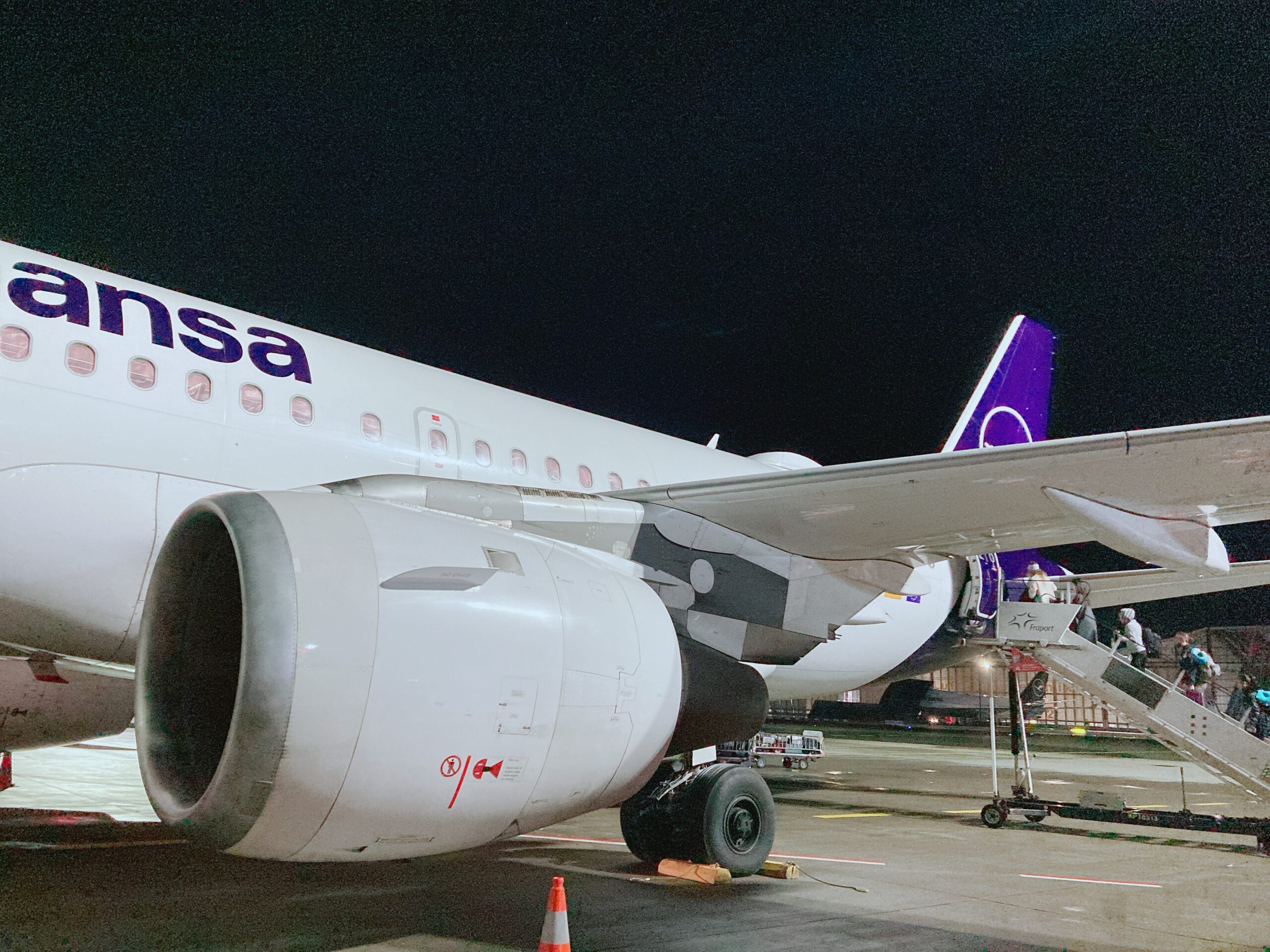 ルフトハンザ航空深夜便