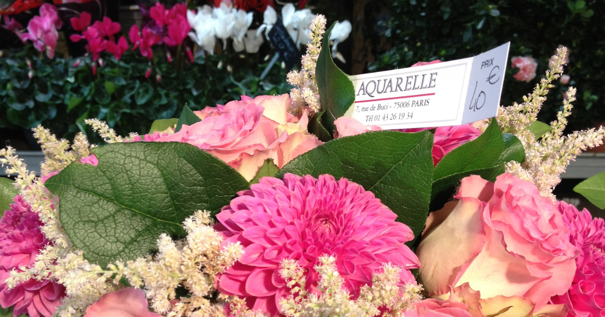 パリの花屋さん