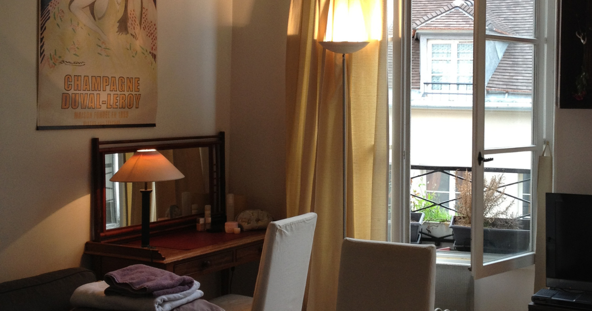 パリのアパルトマン